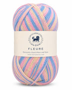 Fleure Yarn – Lightweight Knitting & Crochet acrylic Yarn , 100 grams  | Nest-N Haven | Shade - Banana split