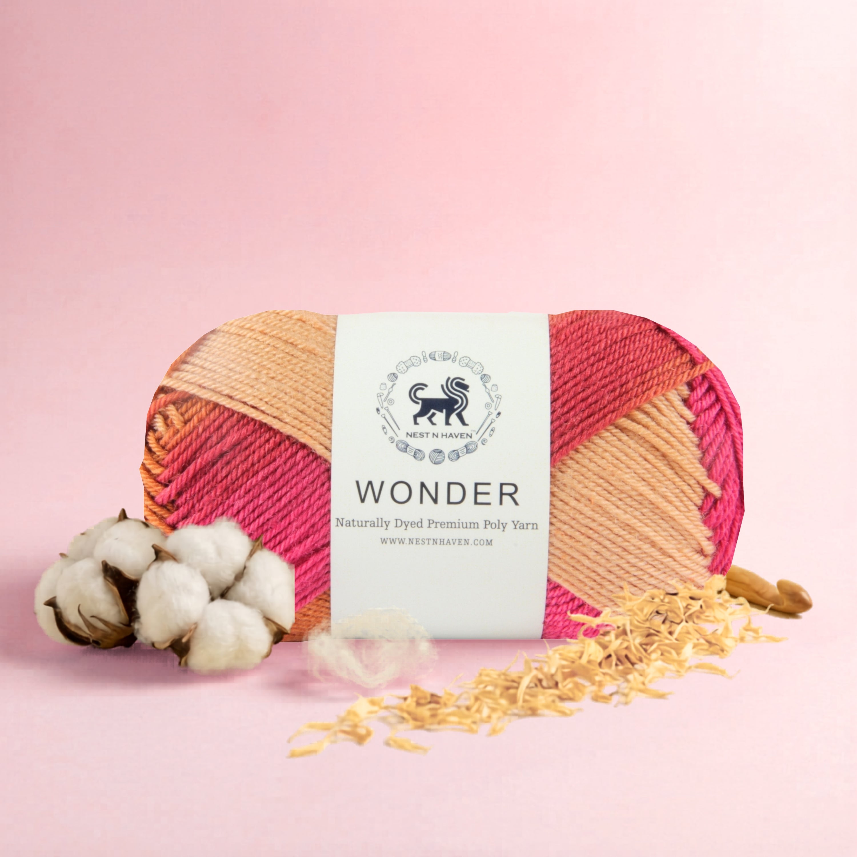 Wonder ,  Yarn Supersoft Hand Knitting Wool Ball,(1 Ball/100 Gram Each) Ball Suitable For Craft,Crochet,Amigurumi,Garments,Flowers And Hobby Projects,2 Fine , Shade - Multicolor 3