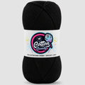 Cotton Candy Cotton Yarn (100 gram) - Black