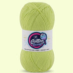 Cotton Candy Cotton Yarn (100 gram) - Parrot Green