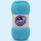 Cotton Candy Cotton Yarn (100 gram) - Sky Blue