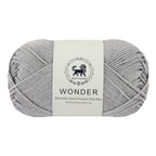 NESTNHAVEN,Wonder,Poly Yarn Supersoft Hand Knitting Wool Ball,(1 Ball/100 Gram Each) Ball Suitable For Craft,Crochet,Amigurumi,Garments,Flowers And Hobby Projects,2 Fine , Shade - Grey