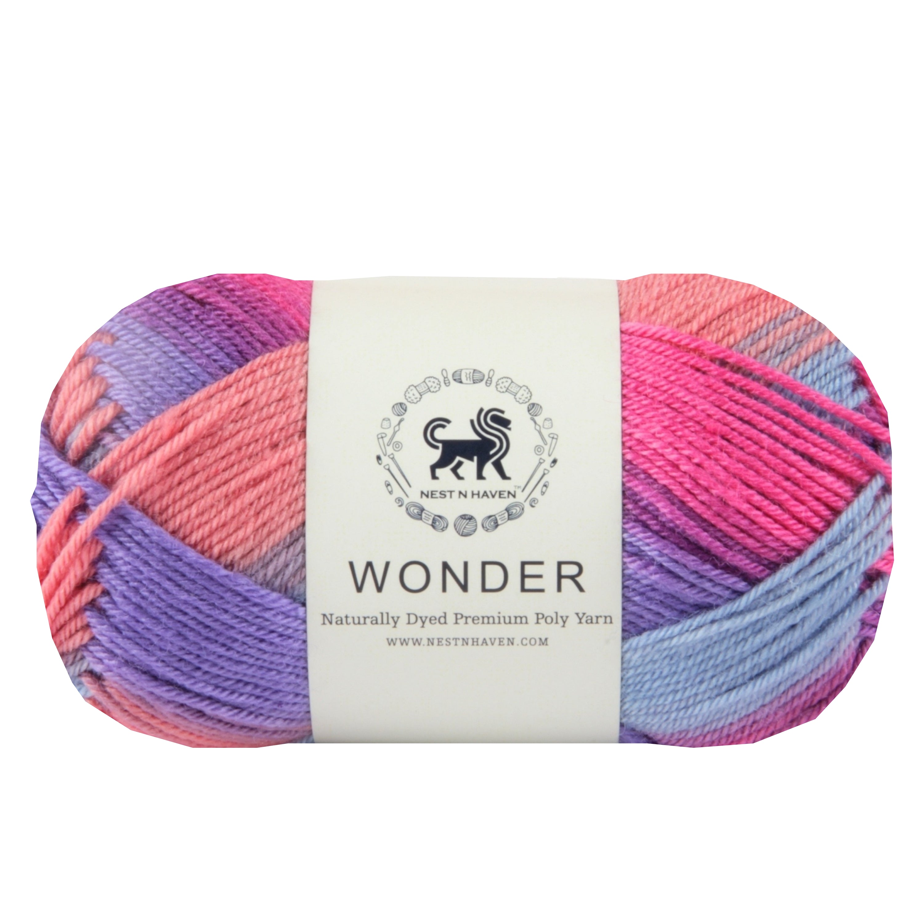 Wonder ,  Yarn Supersoft Hand Knitting Wool Ball,(1 Ball/100 Gram Each) Ball Suitable For Craft,Crochet,Amigurumi,Garments,Flowers And Hobby Projects,2 Fine , Shade - Multicolor 1