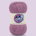 Cotton Candy Cotton Yarn (100 gram) - Deep Purple