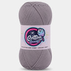 Cotton Candy Cotton Yarn (100 gram) - Gray