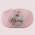 Baby  Yarn  pack of 6 (25gms x 6) 150 gram -  Baby Pink
