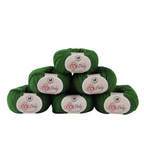 Baby  Yarn  pack of 6 (25gms x 6) 150 gram- Bottle Green