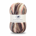 Plush & Cuddly Yarn – Super Soft Knitting  Multi Colour Yarn Ball Suitable for Craft, Babywear, Baby Blankets, 5 Bulky | Nest-N Haven| Shade no- 3