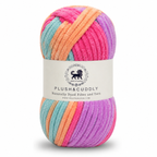 Plush & Cuddly Yarn – Super Soft Knitting  Multi Colour Yarn Ball Suitable for Craft, Babywear, Baby Blankets, 5 Bulky | Nest-N Haven| Shade no- 15