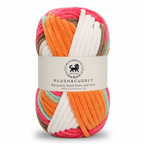 Plush & Cuddly Yarn – Super Soft Knitting  Multi Colour Yarn Ball Suitable for Craft, Babywear, Baby Blankets, 5 Bulky | Nest-N Haven| Shade no- 20