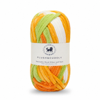 Plush & Cuddly Yarn – Super Soft Knitting  Multi Colour Yarn Ball Suitable for Craft, Babywear, Baby Blankets, 5 Bulky | Nest-N Haven| Shade no- 21