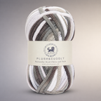 Plush & Cuddly Yarn – Super Soft Knitting  Multi Colour Yarn Ball Suitable for Craft, Babywear, Baby Blankets, 5 Bulky | Nest-N Haven| Shade no- 14