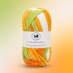 Plush & Cuddly Yarn – Super Soft Knitting  Multi Colour Yarn Ball Suitable for Craft, Babywear, Baby Blankets, 5 Bulky | Nest-N Haven| Shade no- 21