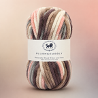 Plush & Cuddly Yarn – Super Soft Knitting  Multi Colour Yarn Ball Suitable for Craft, Babywear, Baby Blankets, 5 Bulky | Nest-N Haven| Shade no- 3