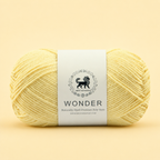 NESTNHAVEN,Wonder,Poly Yarn Supersoft Hand Knitting Wool Ball,(1 Ball/100 Gram Each) Ball Suitable For Craft,Crochet,Amigurumi,Garments,Flowers And Hobby Projects,2 Fine , Shade - Lemon Yellow