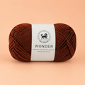 Wonder ,  Yarn Supersoft Hand Knitting Wool Ball,(1 Ball/100 Gram Each) Ball Suitable For Craft,Crochet,Amigurumi,Garments,Flowers And Hobby Projects,2 Fine , Shade - Brown