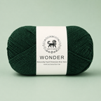 Wonder ,  Yarn Supersoft Hand Knitting Wool Ball,(1 Ball/100 Gram Each) Ball Suitable For Craft,Crochet,Amigurumi,Garments,Flowers And Hobby Projects,2 Fine , Shade -  Bottle Green