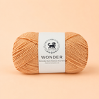 NESTNHAVEN,Wonder,Poly Yarn Supersoft Hand Knitting Wool Ball,(1 Ball/100 Gram Each) Ball Suitable For Craft,Crochet,Amigurumi,Garments,Flowers And Hobby Projects,2 Fine , Shade - Golden Beige