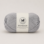 NESTNHAVEN,Wonder,Poly Yarn Supersoft Hand Knitting Wool Ball,(1 Ball/100 Gram Each) Ball Suitable For Craft,Crochet,Amigurumi,Garments,Flowers And Hobby Projects,2 Fine , Shade - Grey