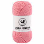 Cool Knots, Polyester Blend Hand Knitting Yarn (100g) - Luxury Yarn for Crochet, Knitting, Amigurumi, Embroidery, Toys, Garments, Flowers and Hobby Projects shade- Baby Pink