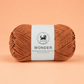 Wonder Yarn ,  Supersoft Hand Knitting Wool Ball,(1 Ball/100 Gram Each) Ball Suitable For Craft,Crochet,Amigurumi,Garments,Flowers And Hobby Projects,2 Fine , Shade - Clay Brown