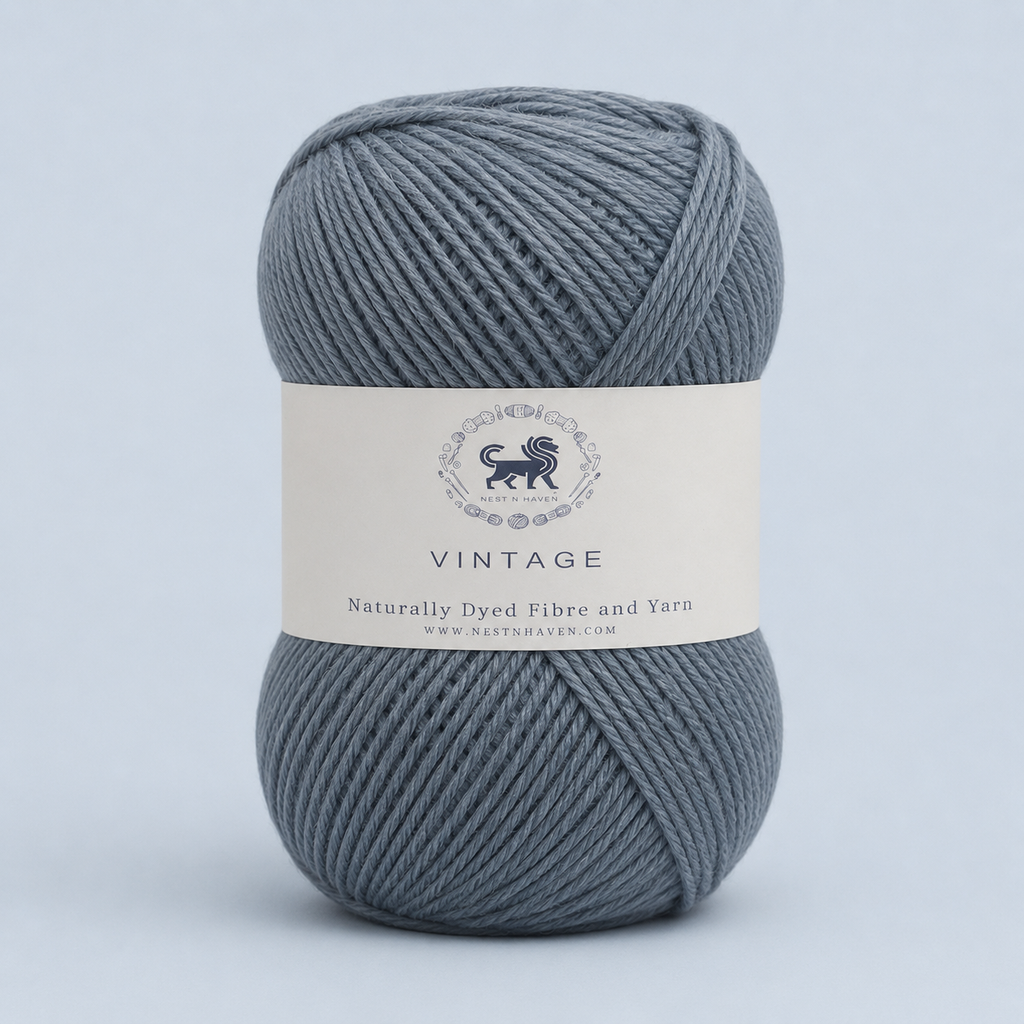 Acrowools Vintage, Hand Knitting and Crochet Yarn (100 gram) - Grey