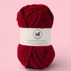 Plush and Cuddly Yarn (100 gram) - Cranberry