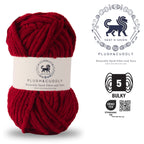 Plush and Cuddly Yarn (100 gram) - Cranberry