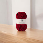 Plush and Cuddly Yarn (100 gram) - Cranberry