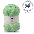 Fleure Hand Knitting and Crochet Yarn (100 gram) - Green