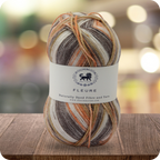 Fleure Hand Knitting and Crochet Yarn (100 gram) - Brown