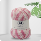 Fleure Hand Knitting and Crochet Yarn (100 gram) - Pink