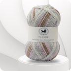 Fleure Hand Knitting and Crochet Yarn (100 gram) - White