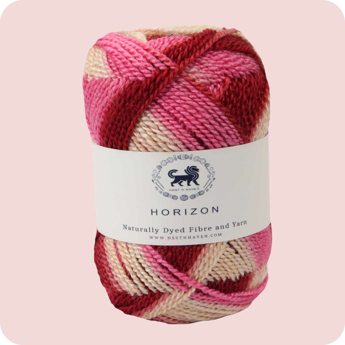 Horizon Naturally Dyed Fibre Yarn (100 gram) -  Multicolor 7