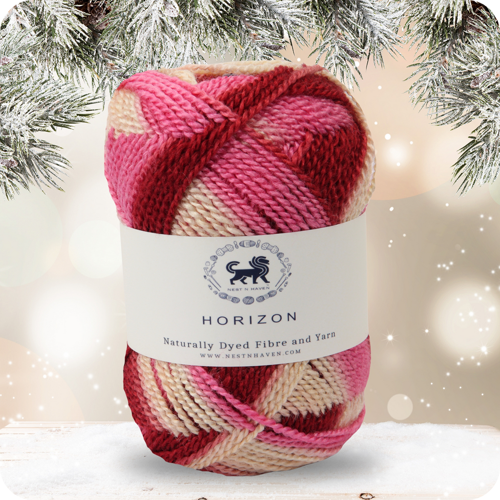 Horizon Naturally Dyed Fibre Yarn (100 gram) -  Multicolor 7