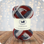 Horizon Naturally Dyed Fibre Yarn (100 gram) -  Multicolor 8