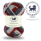 Horizon Naturally Dyed Fibre Yarn (100 gram) -  Multicolor 8