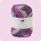 Horizon Naturally Dyed Fibre Yarn (100 gram) -  Multicolor 9