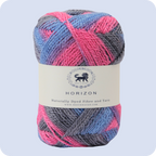 Horizon Naturally Dyed Fibre Yarn (100 gram) -  Multicolor 10