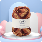 Horizon Naturally Dyed Fibre Yarn (100 gram) -  Multicolor 12