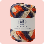 Horizon Naturally Dyed Fibre Yarn (100 gram) -  Multicolor 13