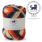 Horizon Naturally Dyed Fibre Yarn (100 gram) -  Multicolor 13