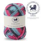 Horizon Naturally Dyed Fibre Yarn (100 gram) -  Multicolor 1