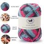 Horizon Naturally Dyed Fibre Yarn (100 gram) -  Multicolor 1