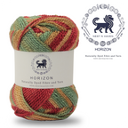 Horizon Naturally Dyed Fibre Yarn (100 gram) -  Multicolor 2