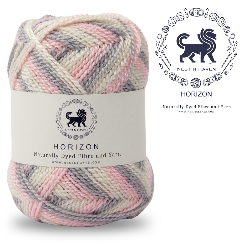 Horizon Naturally Dyed Fibre Yarn (100 gram) -  Multicolor 3