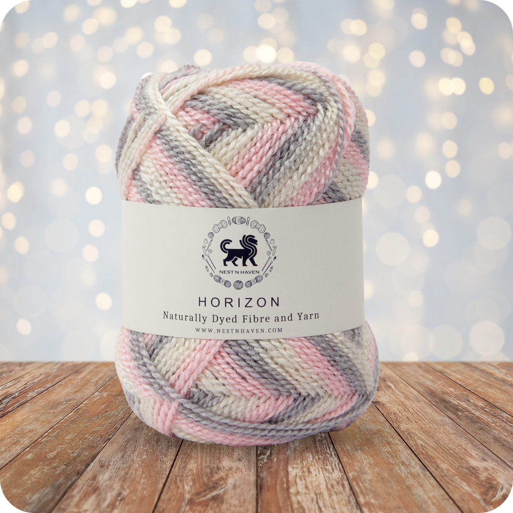 Horizon Naturally Dyed Fibre Yarn (100 gram) -  Multicolor 3