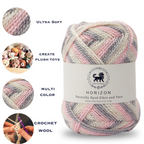 Horizon Naturally Dyed Fibre Yarn (100 gram) -  Multicolor 3