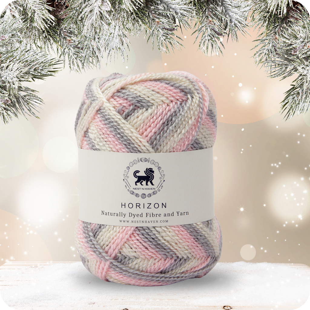 Horizon Naturally Dyed Fibre Yarn (100 gram) -  Multicolor 4