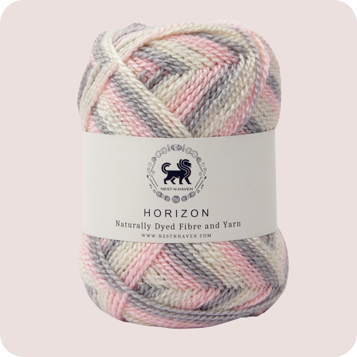 Horizon Naturally Dyed Fibre Yarn (100 gram) -  Multicolor 3